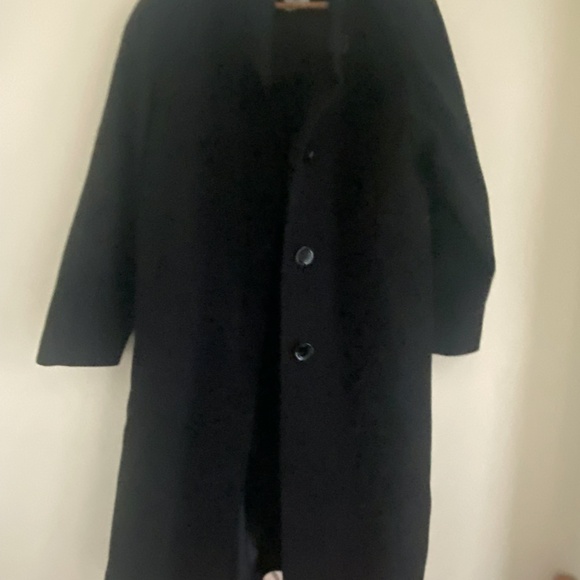 Cinzia Rocca beautiful elegant wool -cashmere coat size 16 US - Picture 2 of 4